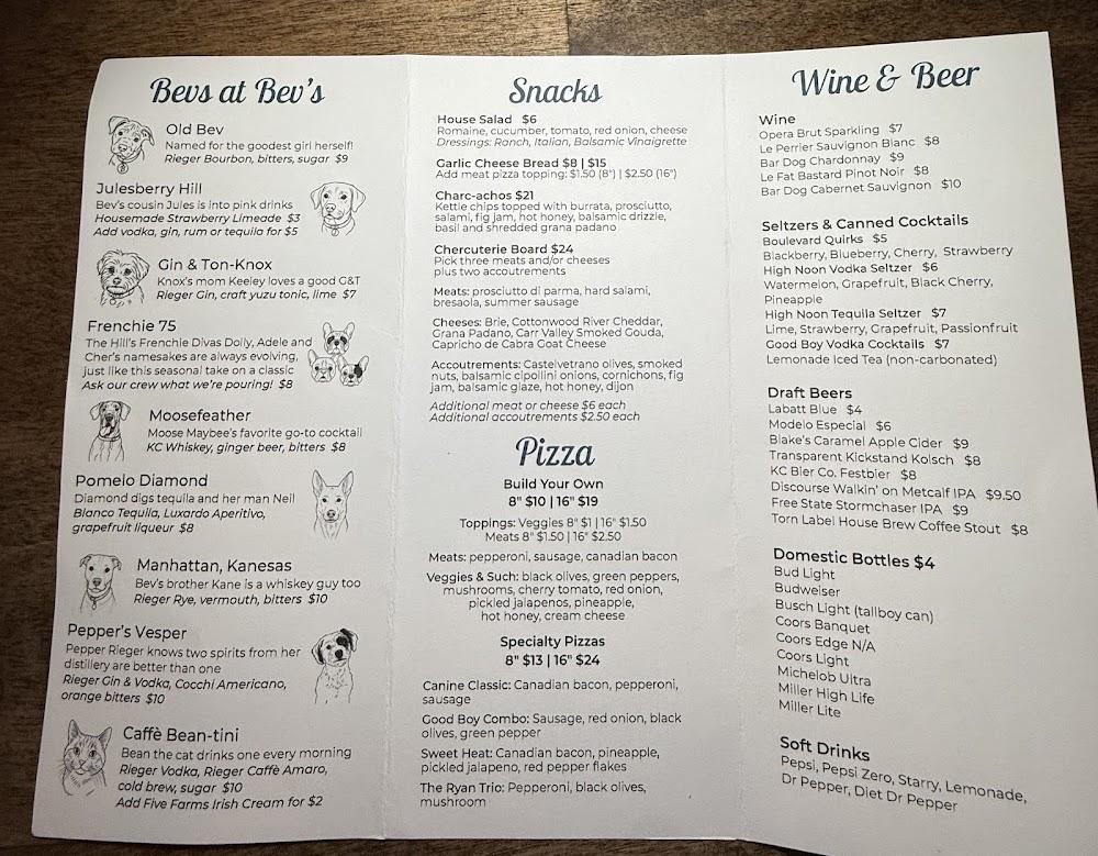 Beverly's Menu image 1
